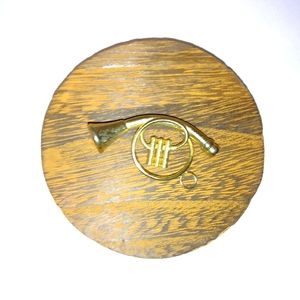 Golden Trumpet Pendant